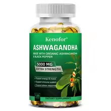 Ashwagandha Capsules - Natural Stress Relief & Wellness Support